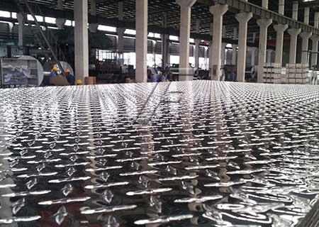 3003 Aluminum diamond tread sheet plate coil