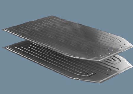 electric vehicle battery cooling plates