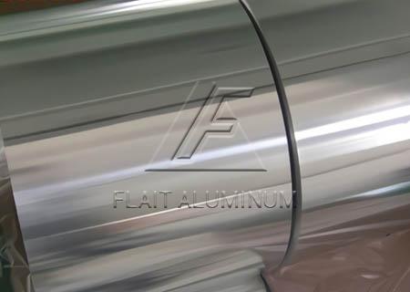 Hydrophilic aluminum foil