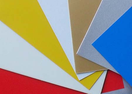 PVDF coated aluminium sheets