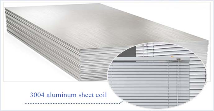 3004 aluminum sheet coil for blinds