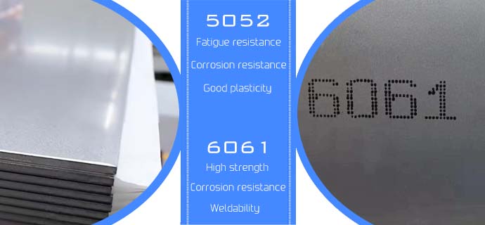 5052 aluminum alloy Vs 6061 aluminum alloy