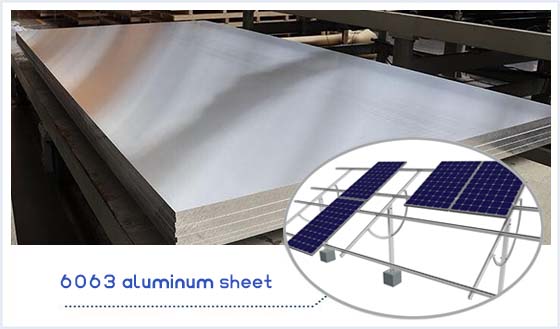 6063 aluminum plate for solar panel brackets