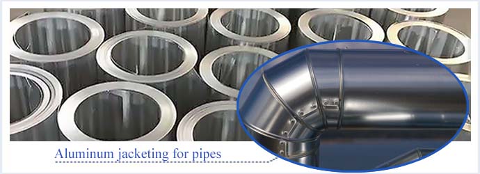 aluminum jacketing for pipes