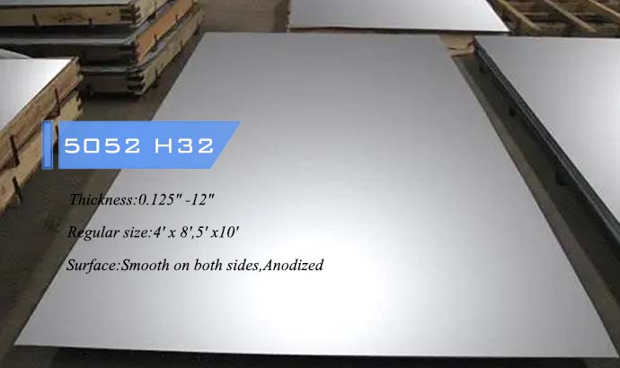 5052 H32 aluminum sheet plate