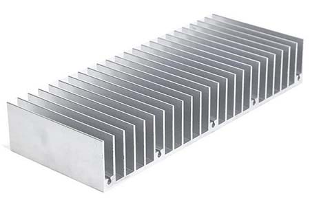 Aluminum plate for heat sink