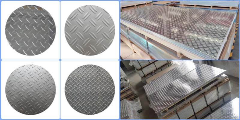 1060 3003 5052 anti-slip aluminum plate