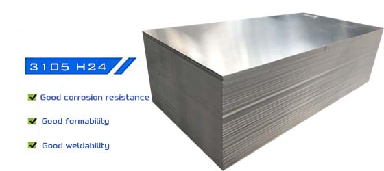 3105 H24 aluminum sheet