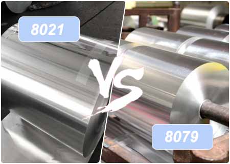 8021 aluminum foil VS 8079 aluminum foil