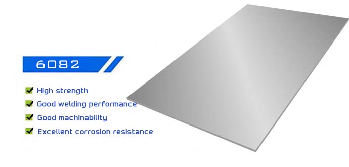 6082 aluminum plate for automotive parts