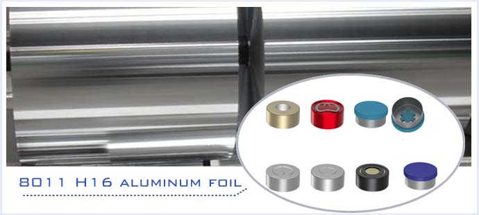 8011 H16 aluminum foil for vial seals