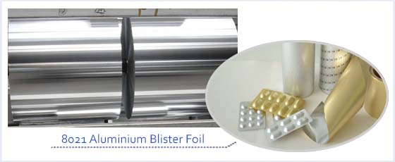 8021 Aluminium Blister Foil