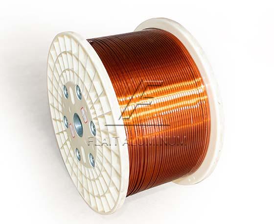 130 155 class polyester enamelled aluminum rectangular wire