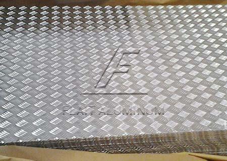 5754 tread checkered aluminum sheet