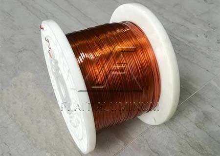 130/155 class polyester enamelled aluminum (copper) rectangular wire