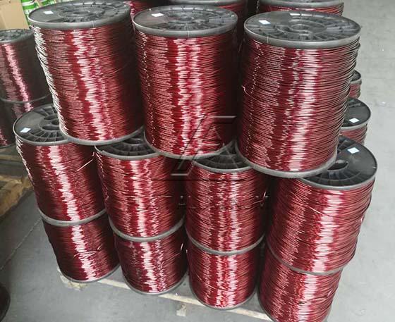 180 class polyesterimide enameled aluminum round wire