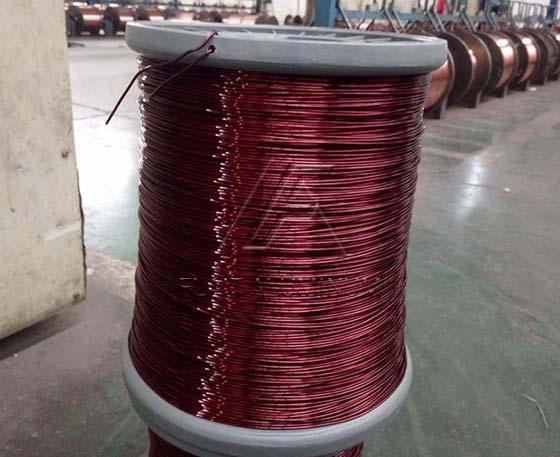 180 class polyesterimide enameled copper round wire