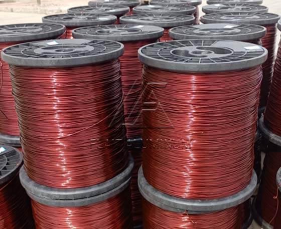 200 class polyamide-imide enameled aluminum round wire