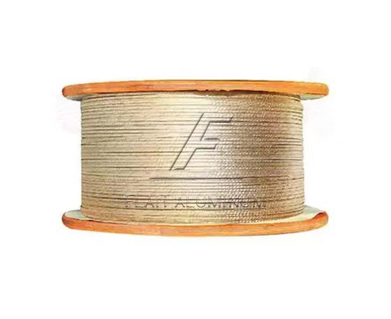 Glass Fiber Coated Polyester Film Copper (Aluminum) Wire